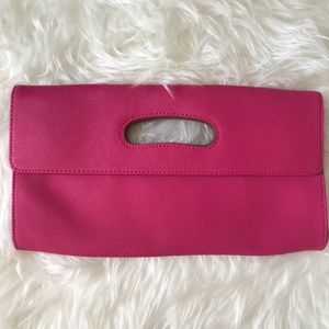 Hot Pink Hobo clutch